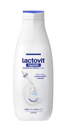 Tusfürdő, 600 ml, LACTOVIT "Original", normál és száraz bőrre