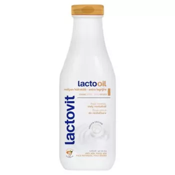   Tusfürdő, 600 ml, LACTOVIT "Lactooil", száraz bőrre