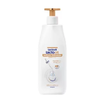   Testápoló, 400 ml, LACTOVIT "Lactooil", száraz bőrre