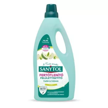   Felület tisztító-és fertőtlenítőszer, 1 l, SANYTOL, alma