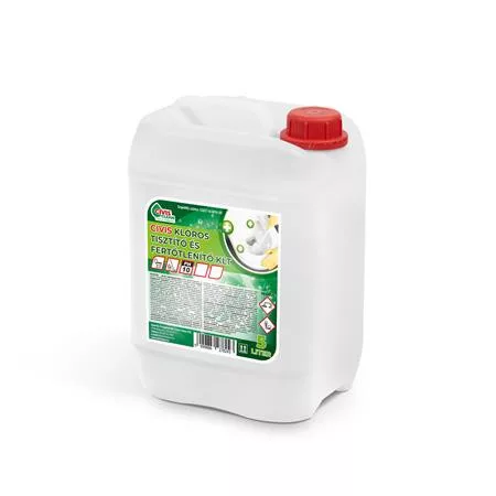 Általános tisztító- és fertőtlenítőszer, klórtartalmú, 5 l, CIVIS CLEAN