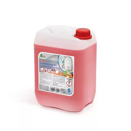 Vízkőoldó és szaniter tisztítószer, 5 l,  CIVIS CLEAN, édesmandula