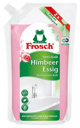 Vízkőoldó, málnaecettel, 950 ml, utántöltő, FROSCH