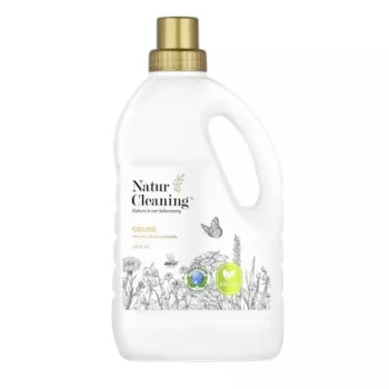   Mosógél, hipoallergén, színes ruhákhoz, 1,5 l, NATURCLEANING "Color"