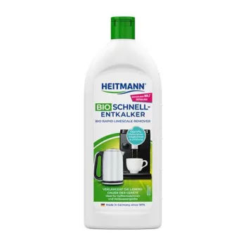   Vízkőoldó folyadék, háztartási gépekhez, 250 ml, HEITMANN "Bio"