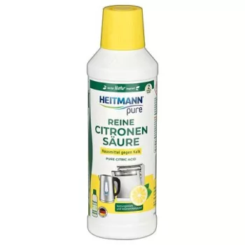   Vízkőoldó folyadék, citromsavval, 500 ml, HEITMANN "Pure"