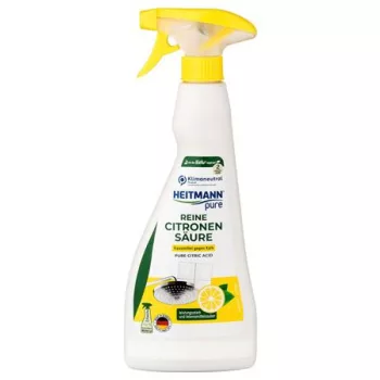   Vízkőoldó spray, citromsavval, 500 ml, HEITMANN "Pure"