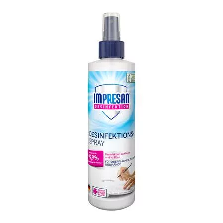 Fertőtlenítő spray, 250 ml, HEITMANN "Impresan"