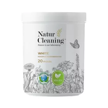   Mosópor, fehér ruhákhoz, 1 kg, NATURCLEANING "White"