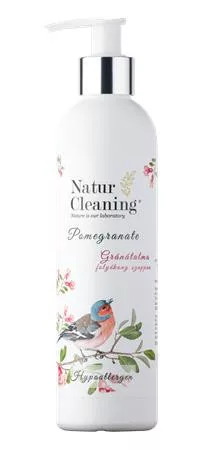 Folyékony szappan, 250 ml, NATURCLEANING, gránátalma
