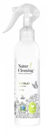 WC olaj, pumpás, 200 ml, NATURCLEANING, tavaszi rét