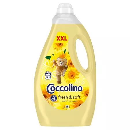 Öblítő, 3 l, COCCOLINO  "Happy Yellow"