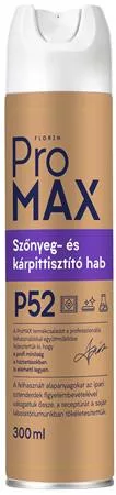 Szőnyeg- és kárpittisztító hab, spray, 300 ml, PROMAX
