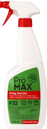 Hideg zsíroldószer, 750 ml, PROMAX