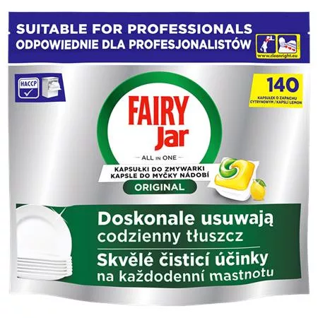 Mosogatógéptabletta, 140 db, JAR "All in One"