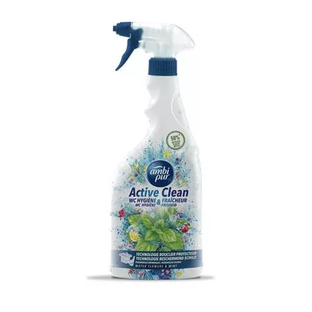 WC tisztító spray, 750 ml, AMBI PUR, menta és jázmin
