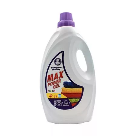Folyékony mosószer, 4 l "Max Power Color"