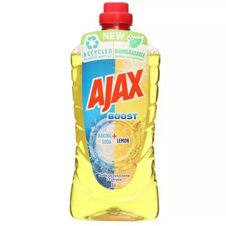 Általános tisztítószer, 1 l, AJAX "Boost", szódabikarbóna-citrom