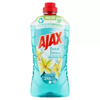   Általános tisztítószer, 1 l, AJAX "Floral Fiesta", lagoon flowers, türkiz