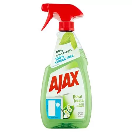 Ablaktisztító, szórófejes, 500 ml, AJAX "Floral Fiesta", zöld