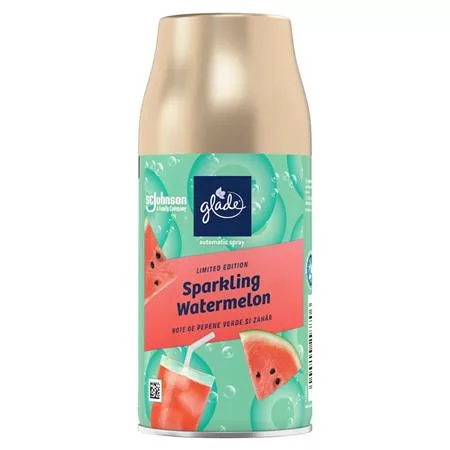 Illatosító készülék utántöltő, automata, 269 ml, GLADE "Sparkling Watermelon"