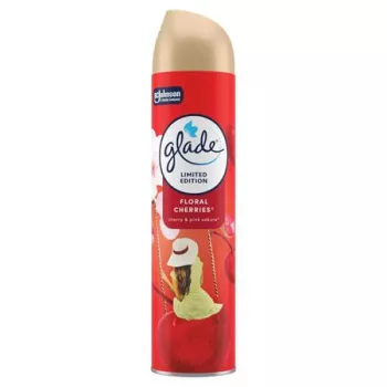   Légfrissítő, 300 ml, GLADE "Zamatos Cseresznye&Bazsarózsa"