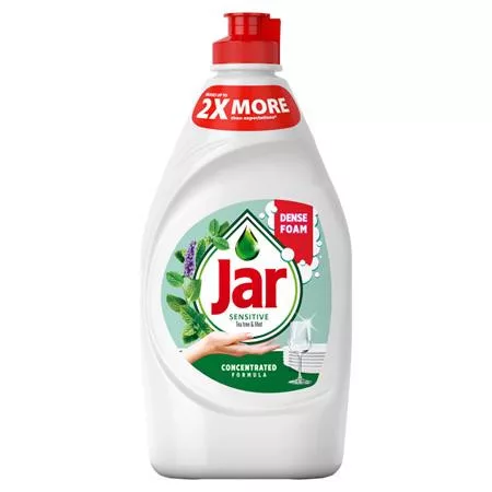 Mosogatószer, 450 ml, JAR, Sensitiv Tea Tree&Mint