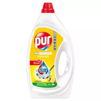 Mosogatószer, 4 l, PUR, citrom