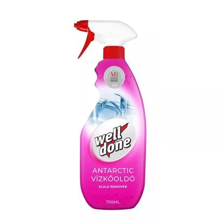 Vízkőoldó, szórófejes, 750 ml, WELL DONE "Antarctic"