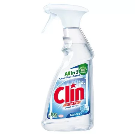 Ablaktisztító, 500 ml, szórófejes, CLIN "Anti-Fog"