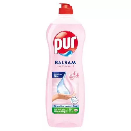 Mosogatószer, 750 ml, PUR, Hands&Nails balzsam