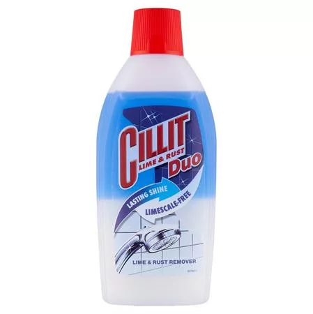 Vízkő- és rozsdaoldó folyadék, 500 ml, CILLIT "Duo"