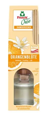 Légfrissítő, 90 ml, FROSCH "Oase", narancs