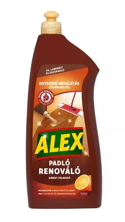 Padló renováló felmosó folyadék, 900 ml, ALEX