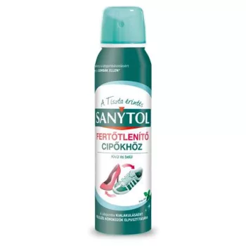 Fertőtlenítő spray, 150 ml, SANYTOL, cipőkhöz