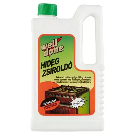 Hideg zsíroldószer, 1 l, utántöltő, WELL DONE