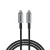 USB kábel, USB-C - USB-C, 1,2 m, 240W, VERBATIM, fekete