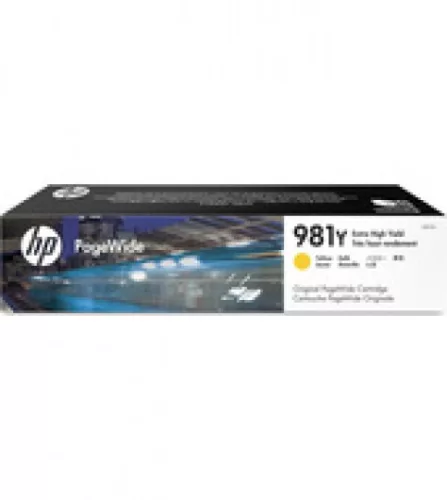 HP L0R15A No.981Y Yellow Eredeti Tintapatron