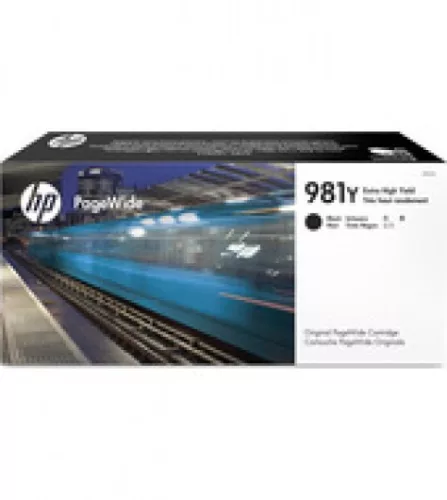 HP L0R16A No.981Y Black Eredeti Tintapatron