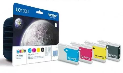 Brother LC1000BKCMY Eredeti Tintapatron csomag BKCMY