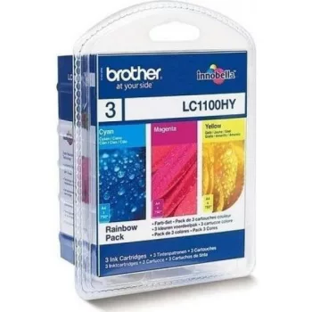 Brother LC1100HYCMY Eredeti Tintapatron csomag CMY