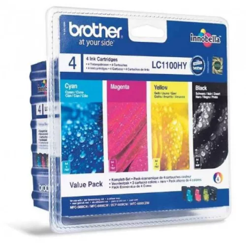 Brother LC1100HYBKCMY Eredeti Tintapatron csomag BKCMY