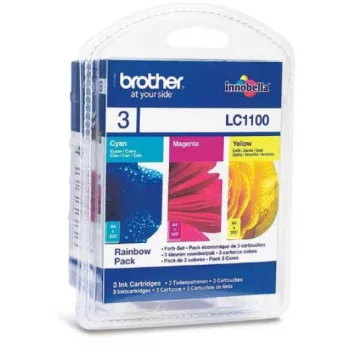 Brother LC1100CMY Eredeti Tintapatron csomag 3*