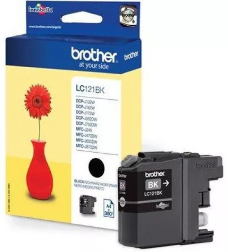 Brother LC121BK Black Eredeti Tintapatron