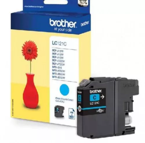 Brother LC121C Cyan Eredeti Tintapatron