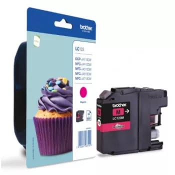 Brother LC123M Magenta Eredeti Tintapatron