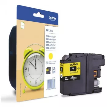Brother LC125XLY Eredeti Tintapatron Yellow