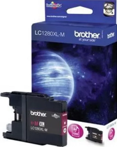 Brother LC1280XLM Eredeti Tintapatron Magenta