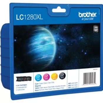 Brother LC1280XLBKCMY Eredeti Tintapatron csomag BKCMY