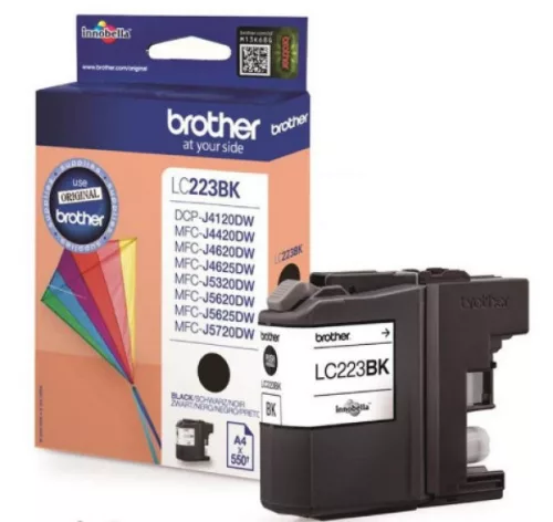 Brother LC223BK Black Eredeti Tintapatron
